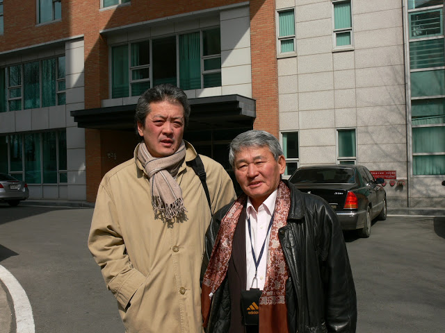 Александр Кан и Владимир Ким (Ёнг Тхэк). Сеул, март 2011 г.